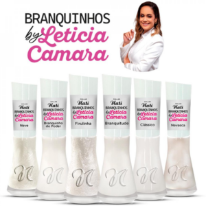 Esmaltes Nati 8ml Coleção Branquinhos by Leticia Camara