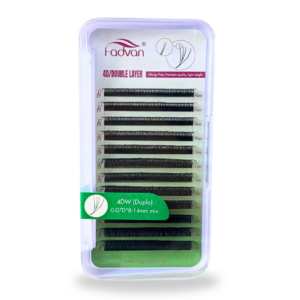 Cílios Fadvan 4D W Duplo 0.07D – 8mm a 14mm Mix