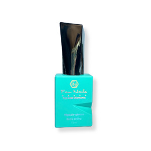 Top Coat Selante Diamante 15ml Fan Nails Hipoalergênico