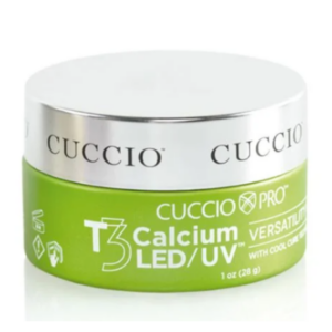Cuccio gel led/uv t3 calcio versátil com tecnologia de cura fria 28g
