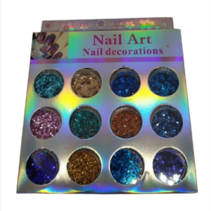 Estojo de Glitter Azul