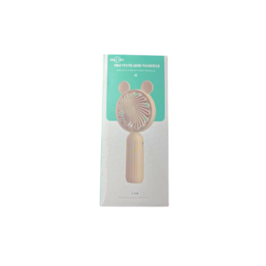 Ventilador  Recarregável Idali Life Rosa 1 Velocidade