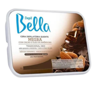 Cera Quente Em Barra Depil Bella Negra Deo 1kg