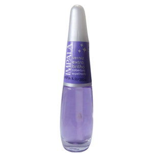 Esmalte Impala Verniz Extra Brilho Roxinho Secagem Rápida