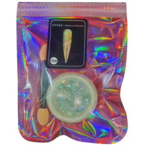 Gliter Fino Encapsulado Com Aplicador e Zip Lock Unidade