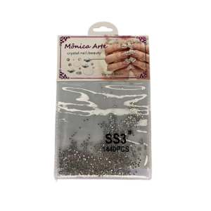 Pedraria Monica Arte Strass Crystal Com 1440Un