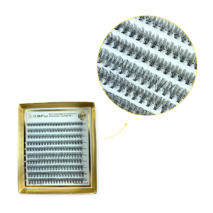 Kit Cílios Dafu 20P 0.07D 9-14mix E 2 Cílios 10P 0.10D 12mm
