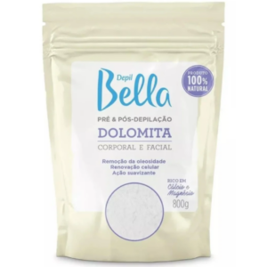 Dolomita Pré & Pós Depilação 800g – Depil Bella
