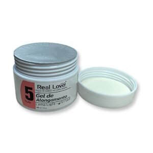 Kit Top Coat Blindado Real Love e Gel 5 Nude 30ml