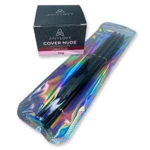 Kit Cover Nude Autonivelante Anylovy e Kit Com 3 Pinceis