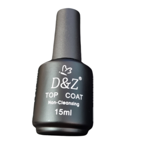 Top Coat D&Z No-Cleansig 15ml Pretinho do Poder