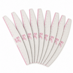 Kit 20 Lixas Boomerangue 100/180 Fan Nails