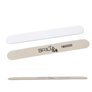 Lixa Jumbo Reta 2mm 180/220 Unitário Brilia Nails