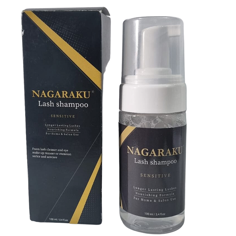Lash Shampoo Sensitive Nagaraku 100 ml - Imagem 4