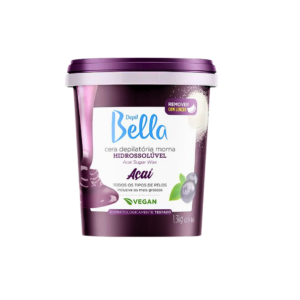 Cera Dep Hidro Natural Açaí Uso Geral 1.300kg – Depil Bella