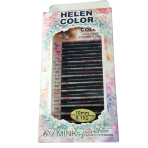 Cilios Helen Color 6D Mink 0.15D-10mm