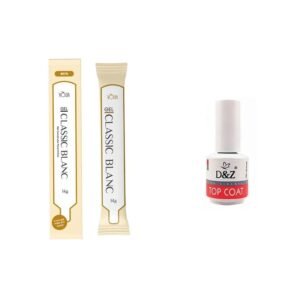 Kit Sachê Classic Blanc Volia com Top Coat D&Z