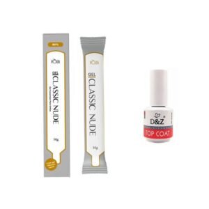 Sachê Classic Nude Volia com Top Coat D&Z
