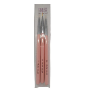 Kit Pincel Decoração 3 Unidades