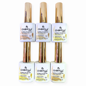 Esmalte em Gel Golden Aura Magnético Dafu Royal 10ml