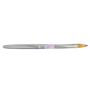 Pincel Luxo Porcelana com Tampa para Nail Arte
