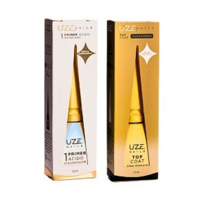 Top Coat Clear Uze Nails E Primer Ácido 12ml Uze Nails