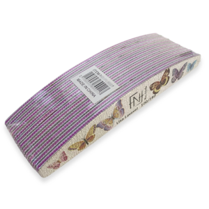Lixa Acrílica Lavável 100/180 Fan Nails Com Estojo