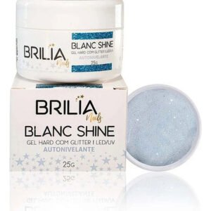 Gel Blanc Shine Glitter 25g Brilia