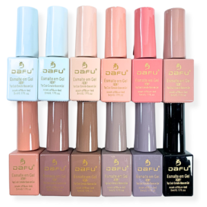 Kit 12 Esmaltes em Gel 3 em 1 Dafu 5ml