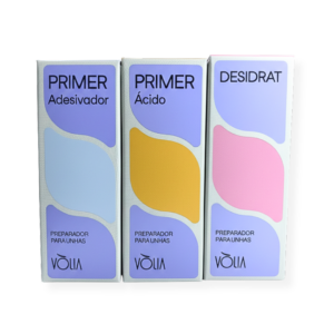 Kit Primer Com e Sem Ácido E Desidrat Vólia