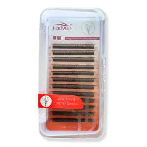 Cílios Fadvan W 5DW Marrom 0.07D