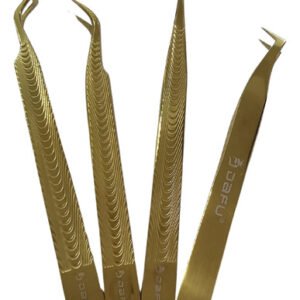 Kit Completo 5 Pinças Profissionais Dafu Gold