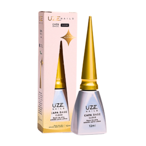 Kit Capa Base, Top Coat Clear, Primer e Adesivador Uze Nails