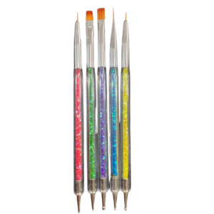 Kit Pincel Fino e Reto c/ Boleador 5 un