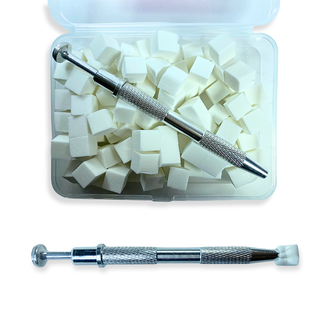Kit Caneta com esponja D&Z Esfumar 100un - Imagem 3