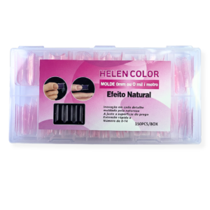 Molde 0mm ou 0 mil i metro Efeito Natural 150Pcs Helen Color