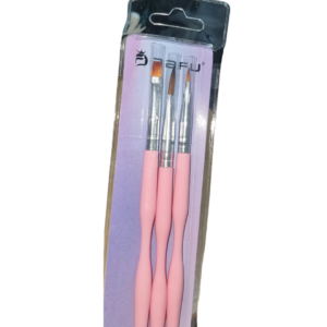 Kit Pincéis 3 Unidades com 6 Pontas DAFU