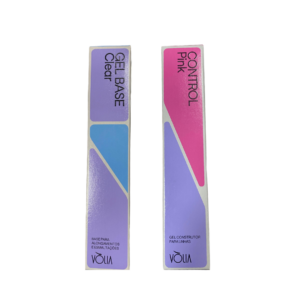 Kit Gel Sachê Base Volia e Gel Control Pink