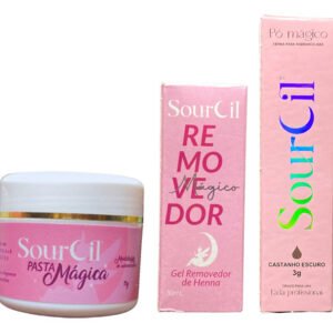Kit Sourcil Para Sobrancelhas E Efeito Brow Com Henna