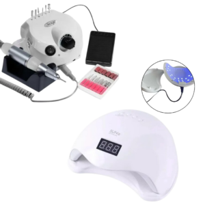 Kit Iniciante Alongamento de Unhas Dafu Com Motor e Cabine