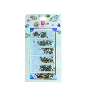 Pedraria J&X Strass 5 Tamanhos Com 1440Un
