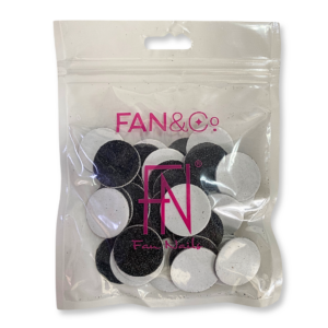 Refil de Lixa Broca Disco 50 Unidades Fan Nails 100#