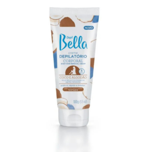 Creme Depilatório Corporal Coco e Algodão Depil Bella 100g