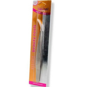 Pinça Para Aplicação de Cilios Curvada – Bei Bei