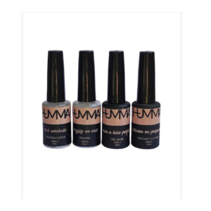 Kit Blindagem HUMMA (Primer, Desidratador, Gel Base e Top Coat
