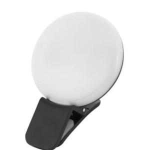 Mini Ring Light Led para Selfie Recarregavel com USB