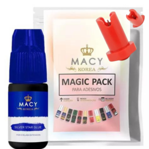 Cola Macy Silver Star 3ml Com Zip Lock e Desobstruidor