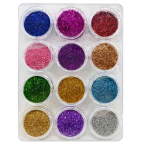 Glitter Fino para Decoração 12 Un (Consultar Cores)