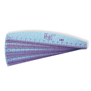Base Inox com Refil de Lixa Boomerang 100/180 Fan Nails