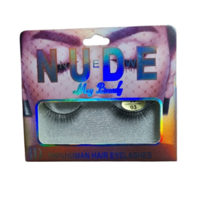 Cilios Postiços 3D 03 New Nude Mey Beauty Fios 100% Humano
